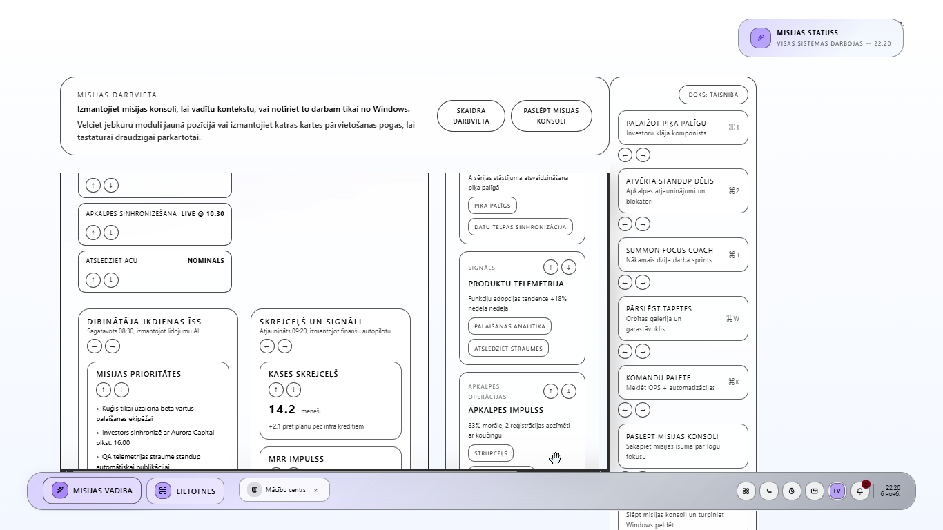 Competitive Radar displaying market intelligence